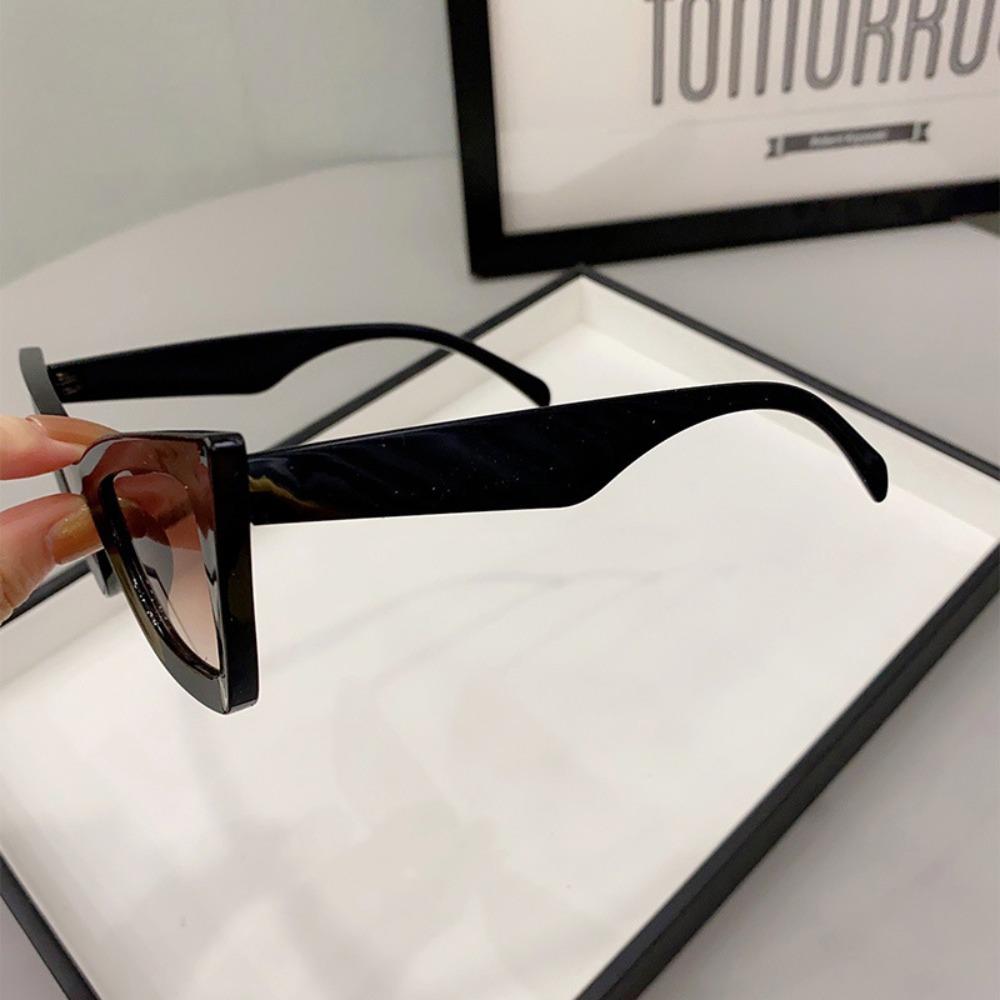 Big Frame Cat Eye Sunglasses Punk Wide Legs Sun Glasses Leopard Print Eyewear  Outdoor