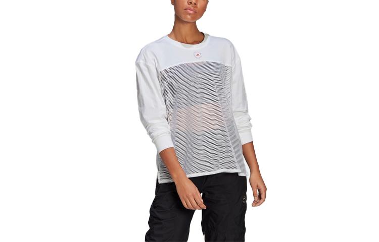 

Adidas Drop Shoulder Sleeve T Shirt Women s White GM5392 L
