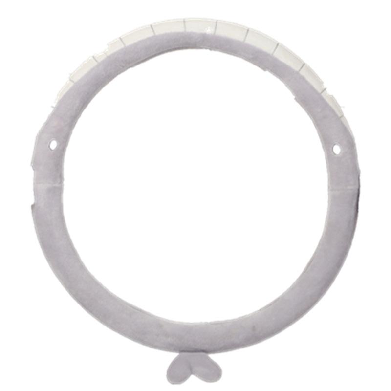 Car Cartoon Steering Wheel Cover Creative Cute Car Handle Gloves Winter Plush Steering Wheel Cover