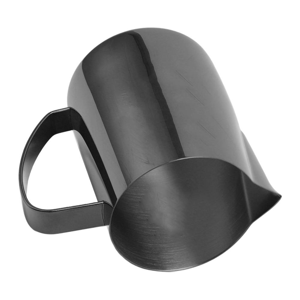 350ml Capacity Stainless Steel Pitcher 304 Stainless Steel Latte Art Pitcher Coffee Shop Use