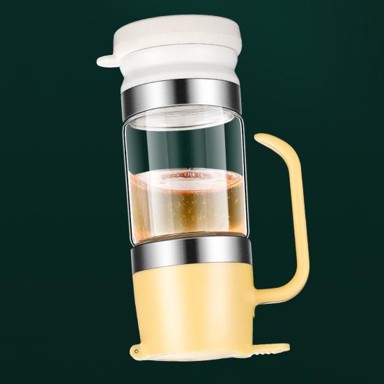 Honey Dispenser No Drip with Non-slip Bottom Honey Jar Easy to Clean And Refill Heat Resistant Glass Honey Pot for Coffee Tea Syrup