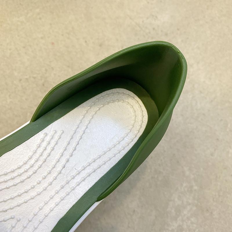 Frauen Sommer Flache Sandalen Open-Toed Slides Hausschuhe Candy Farbe Outdoot Casual Strand Schuhe