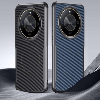 Carbon Fiber Magnetic Phone Case for Honor X60 Pro For Magsafe Magsafing Cover For Honor X50i X50 GT X60 Pro Wireless Charging Phone Cover