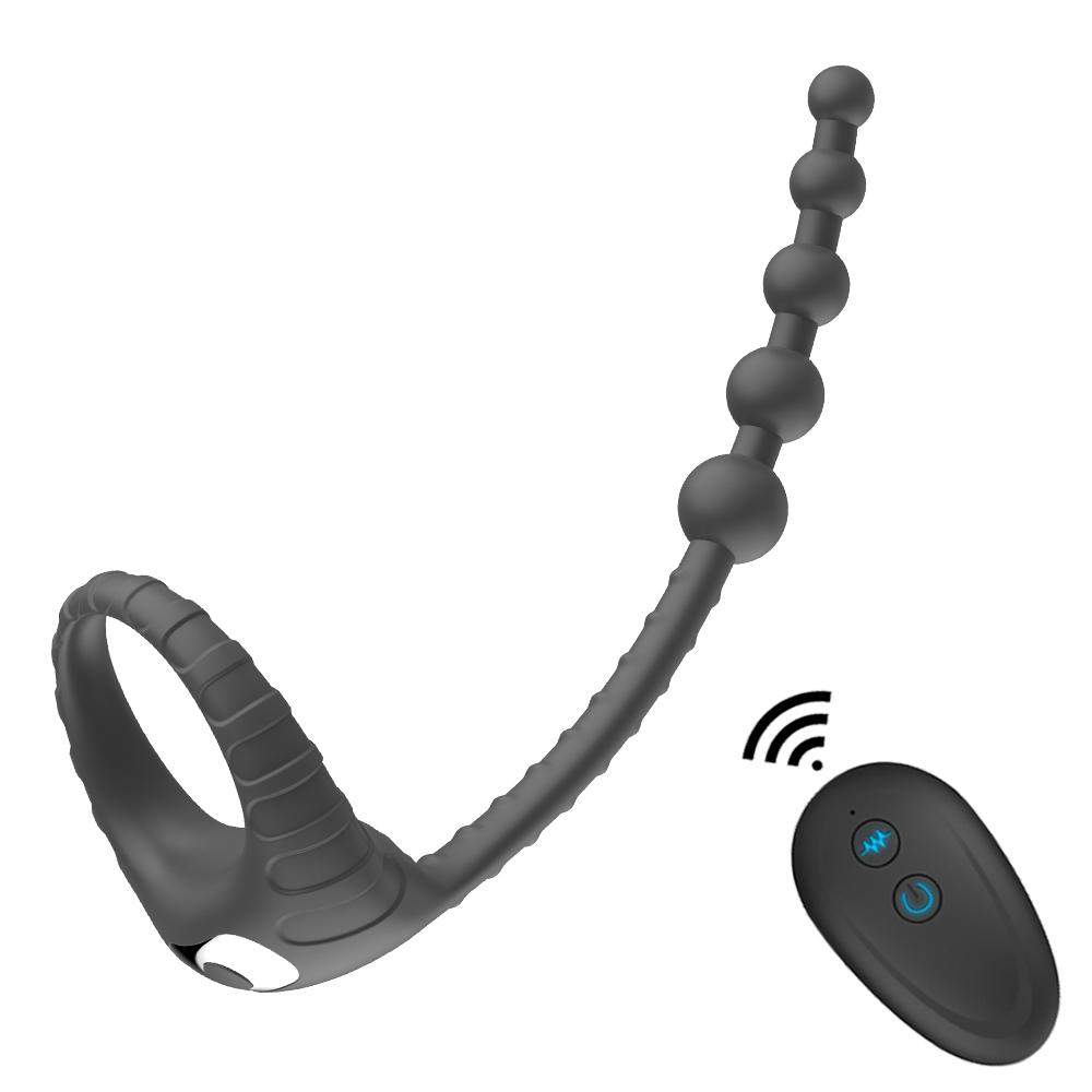 Remote Control Vibrating Penis Ring For Men Delay Ejaculation Cock Rings Prostate Massager Stimulator Male Masturbator Sex Toy