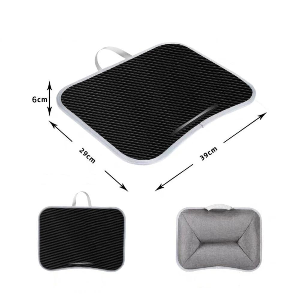 Soft Pillow Cushion Laptop Lap Desk Ergonomic Writing Padded Tray Small Pillow Table  Office Use чёрный