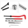 JoyTube Thread Repair Kit SAE, Stainless 1/4-20 Inch Thread Repair Ert Kit Compatible Hand Tool Set For Auto Repairing