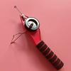 Ice Fishing ABS Rod Foldable 30cm Includes Reel Holder Line Compact Design Winter Activity Fishing Tackle Tool