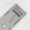 Metric Reading Depth Ruler Stainless Steel Fillet Weld Gauge Inspection Gauge  Gage Kit