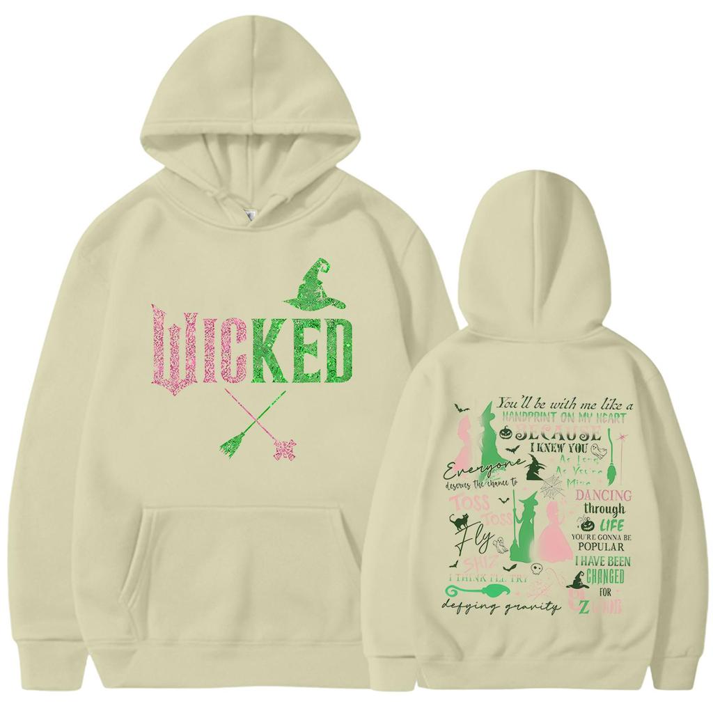 Women's Fashionable Casual Hooded Long Sleeved Printed Sweatshirt