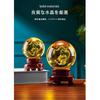 dragon figurine crystal feng shui three-dimensional promotion of fortune good luck Prayer for financial luck financial luck crystal ball prayer