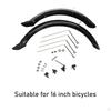 Parafanghi Anteriori Posteriori per Mountain Bike Accessori Ciclismo 14 pollici V