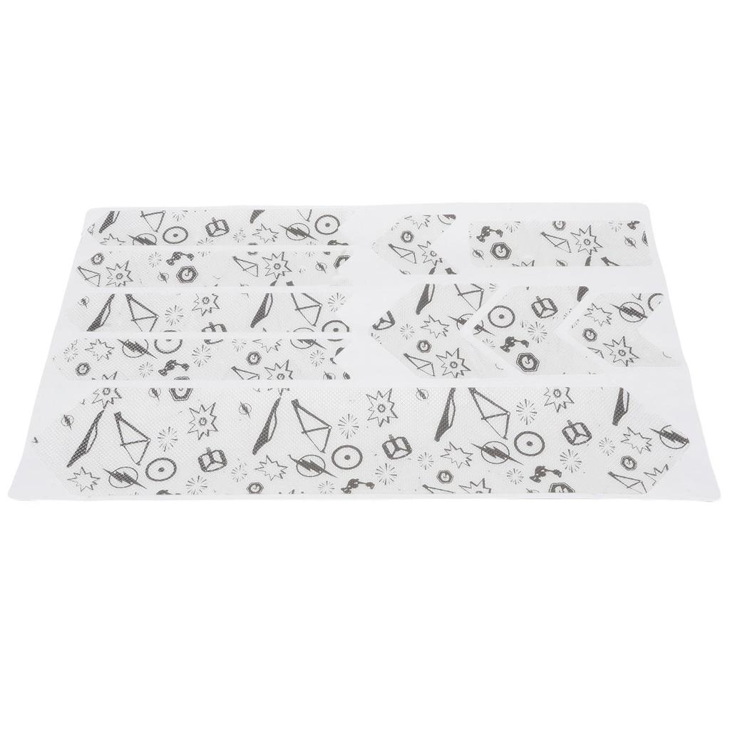 1 Set Bike Frame Protection Tape Anti Scratch Water Proof Protective Film Mountain Bike Frame Guard Accessories Pattern