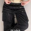 The Pink Cargo Balloon Wide Pants With Big Pockets