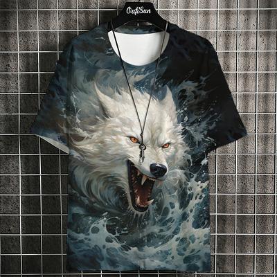 Sommer Cartoon Anime Katze 3D Gedrucktes T-Shirt Für Männer Japanische T-Shirts T-Shirt Outdoor Hip Hop Oberteile Kleidung Lässig Locker Kurzarm T-Shirts