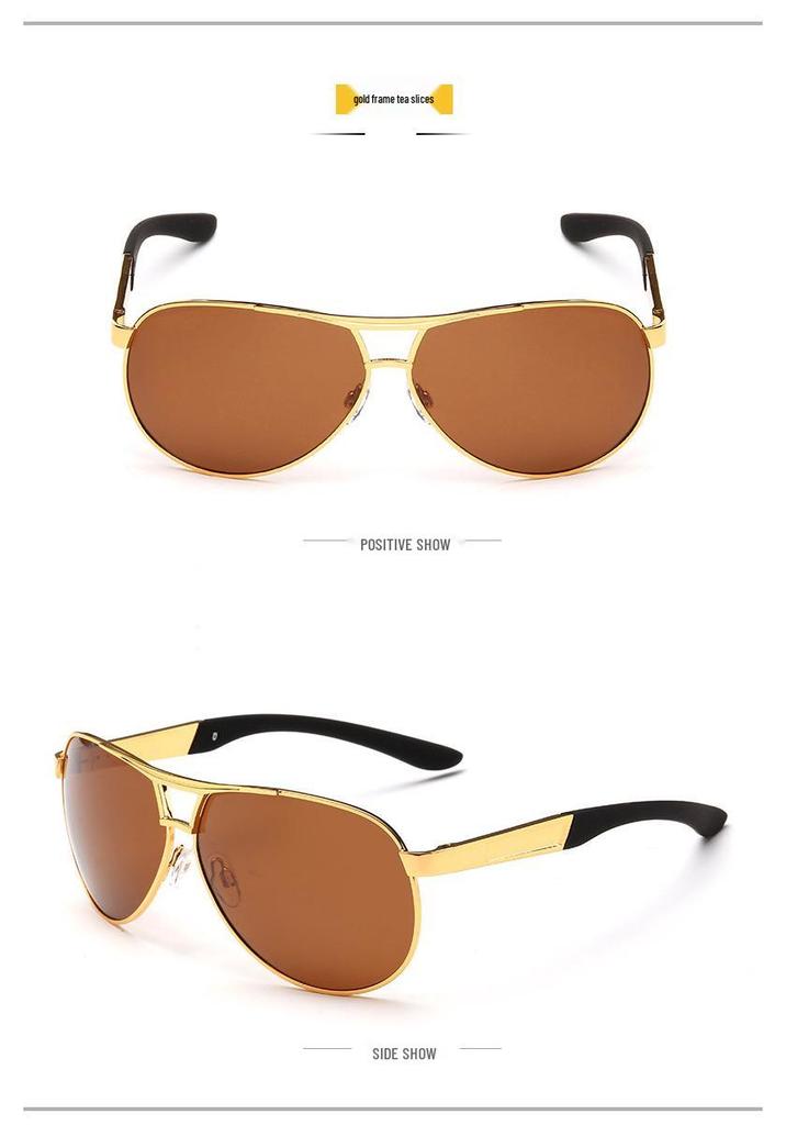 High-Performance Men's Polarized Sunglasses - Stylish UV Protection for Driving