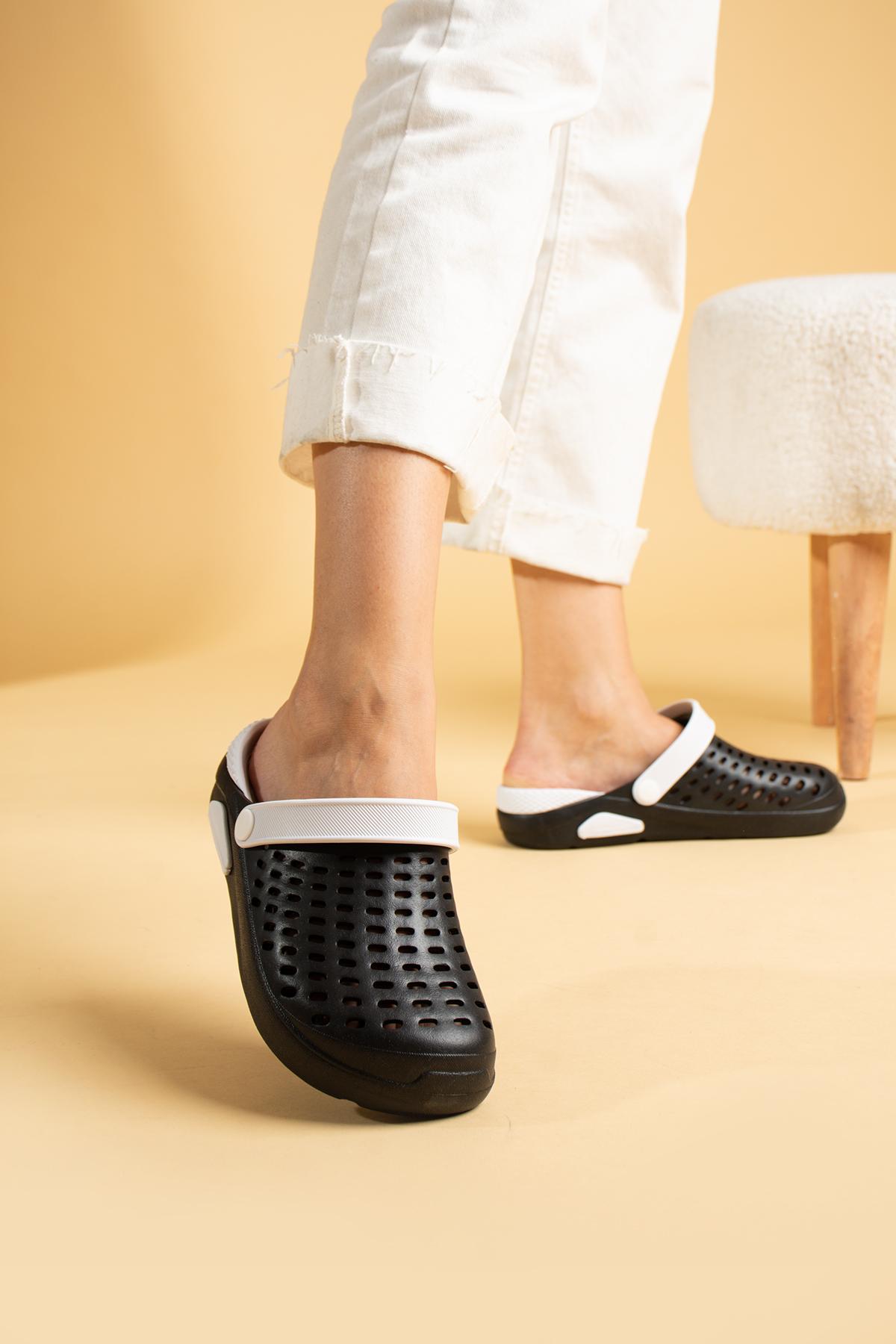 

Женские сандалии EVA Comfortable Sole DNZ 58BlackWhite