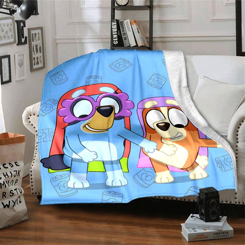 1 Stück B-Blucy Decke, Geschenk, für Männer und Frauen, Weiche Decke, Gut für Schlafsofa Couch Reisen, Leichte Flanelldecke
