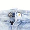 5Pcs Metal Button Extender for Pants Jeans Free Sewing Adjustable Retractable Waist Extenders Button Waistband Expander
