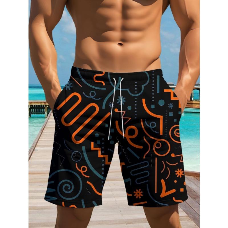Men's Quick-drying and Breathable Beach Shorts , Are Perfect for Pool, Gym and Outdoor Activities.