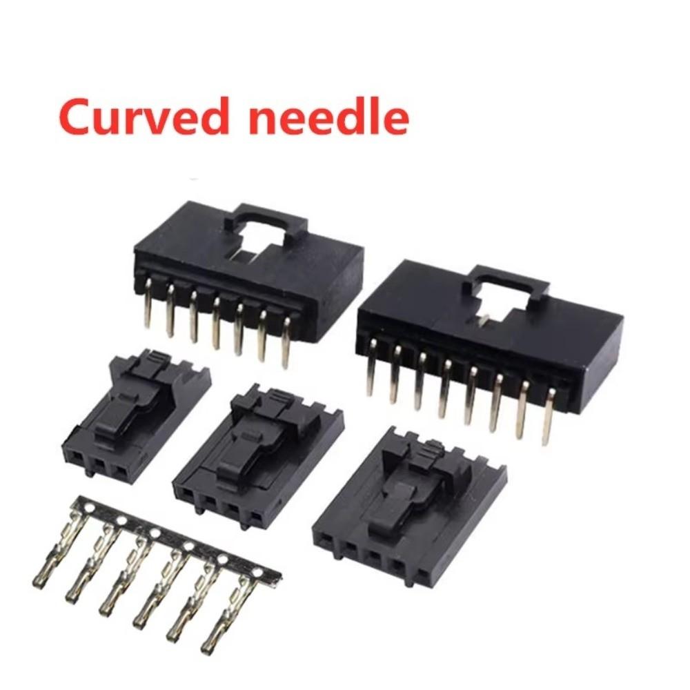 5Sets Straight Pin Pin Header Housing With Buckle Crimp Terminal New Dupont Connector Kit PCB
