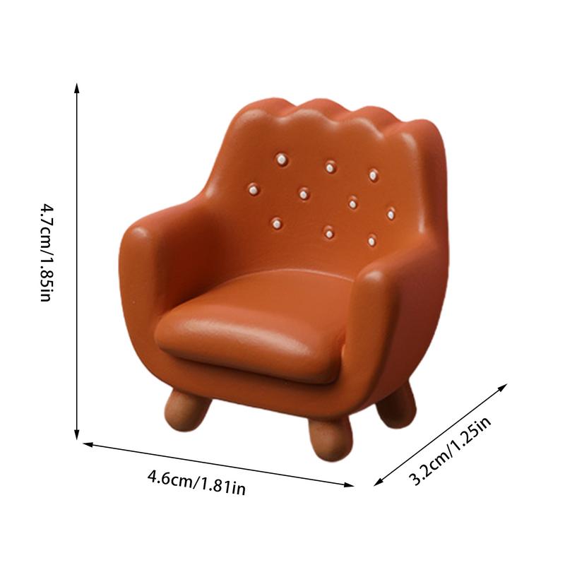 Refrigerator Magnet 3D Resin Sofa Fridge Sticker Cute and Small Decoration Creative Magnet for Home Kitchen Decoration