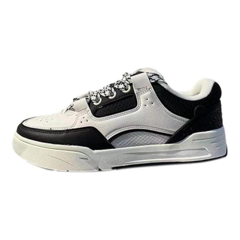 Anta AOJIE Comfortable Slip Resistant Cushioning Low top Skateboard Shoes Men's Black 112338040S-3