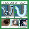 Heavy Duty Pipe Drain Cleaner Gel for Kitchen Bathroom Sink Tub Shower Floor Drains Fast Acting Clog Remover Safe for All Pipes