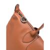 Longchamp Le Pliage Xtra Einfarbige Reißverschluss-Druckknopfverschluss Langlebige Griffe Leder-Tragetasche Damen-Tote Cognac Brandy 2605987504