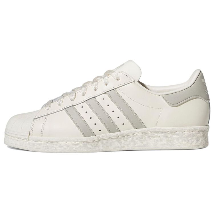 

Adidas Superstar 82 Cloud White Metal Grey Unisex Sneakers Cream Off-White GZ4837 42⅔