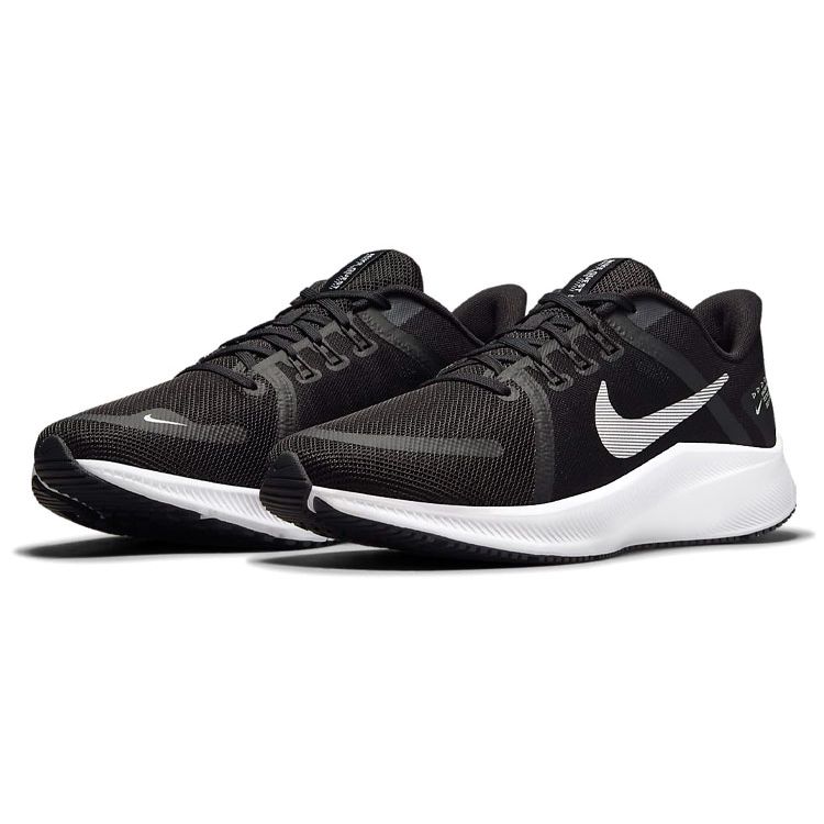 Nike Quest 4 Zapatillas para Hombre Blanco Negro Gris Humo Oscuro DA1105-006