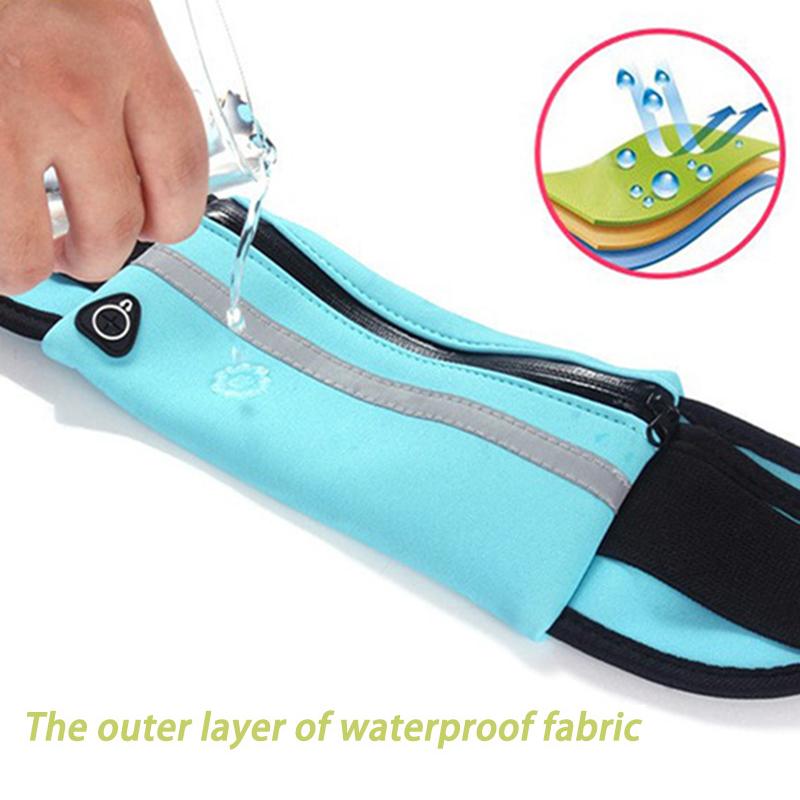 Waterproof Running Waist Bag Men Women Sports Phone Case Holder Fitness Cycling