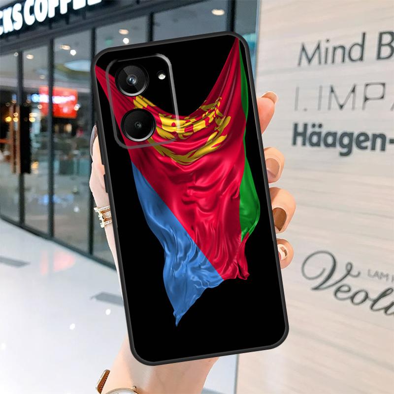 Eritrea Flag Case For Realme GT7 Pro GT6 11 12 13 14 15 Pro Plus C55 C53 C35 C33 C61 C65 C67 C53 C71 C75