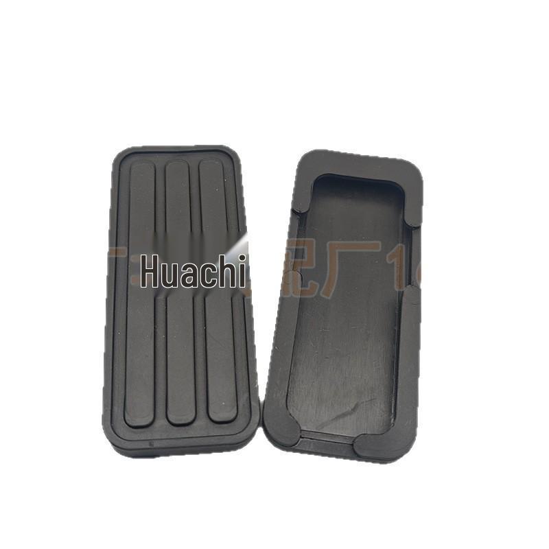 Volkswagen T4 Van Pedal Rubber & Leather Foot Pads for Accelerator, Brake, Clutch, and Throttle.