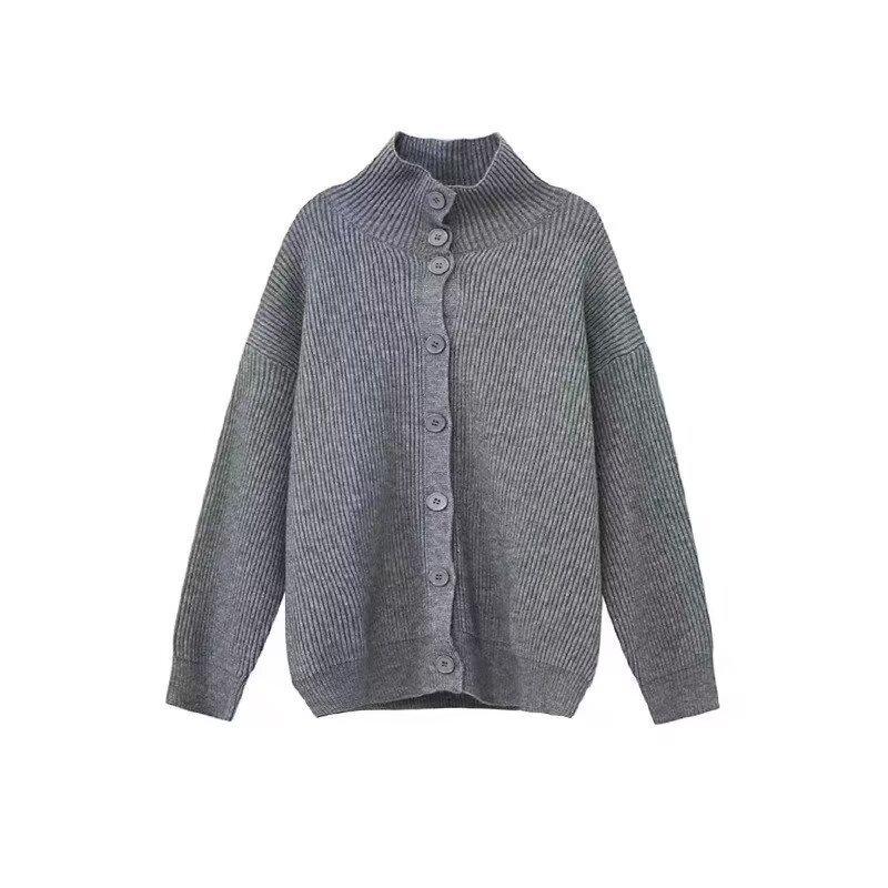 Men's Korean Style Trendy Lapel Knit Cardigan Sweater - Autumn/Winter 2024 New Arrival, Hong Kong Style Ins Loose Outerwear