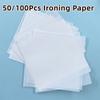 50/100PCS Handmade Perler Beads Baking Paper Toy Accessories Reusable DIY Puzzle Bean Special Ironing Paper Iron-on Mat