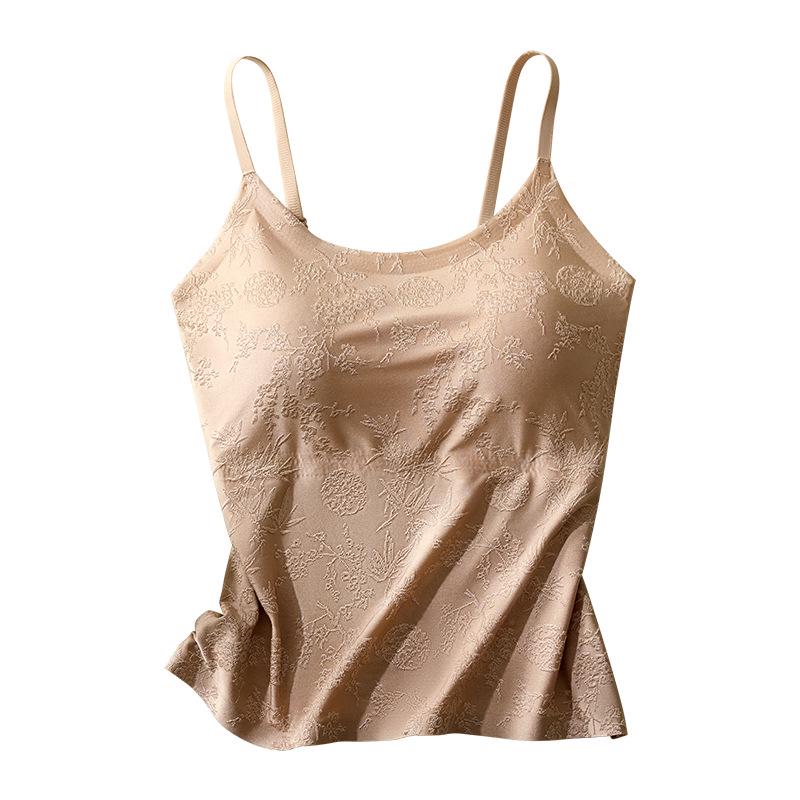 Versatile Relief Underwear Camisole with Fixed Cup for Beautiful Back & Support