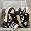 Thick-soled White Shoes Children Thin Small Internet Celebrities with the Same Height-increasing Star Board Shoes Short Welfare Women's Shoes Women