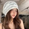 Sweet Beanies Hat Breathable Sunscreen Cap Retro Hollow Pullover Hat  Spicy Girls