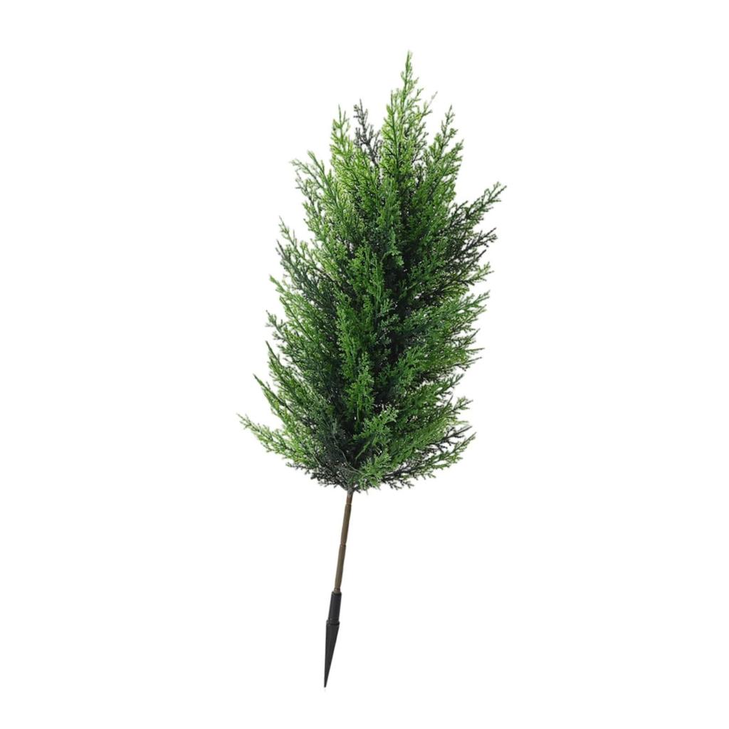 Artificial Cedar Topiary Tree Cypress Shrubs Faux Plants for Indoor Outdoor