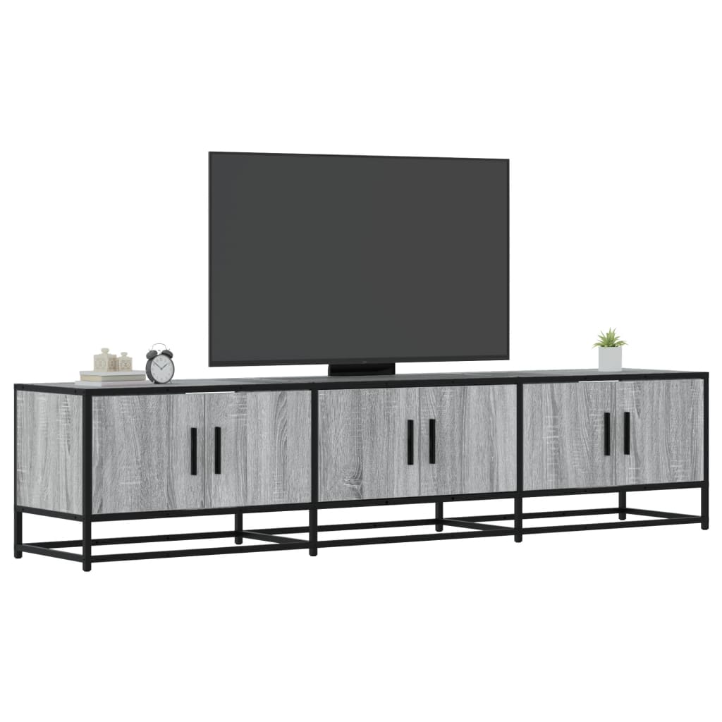 Vidaxl TV Stand, Sonoma Oak Grey, 180X35X41 Cm