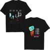 1985 Rush Power Windows Tour T-Shirt Black A269