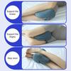 Leg Pillow for Side Sleepers Hip Alignment Pillow Knee Cushion with Adjustable Strap Reduce Joint Pressure for Hip Pain Relief Home Dorm Bed Use