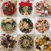 New Christmas Wreath Garland for Window, Door, and Venue Decorations