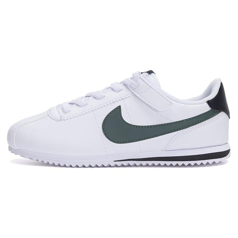 

Nike Детские кроссовки Cortez EasyOn PS White Vintage Green Black DM0951-106 27