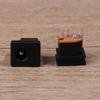 10Pcs DC Power Socket DC-015 Jack With Screw Hole 5.5-2.1MM/5.5-2.5MM Square Panel Mounting 5.5X2.1MM / 5.5X2.5MM