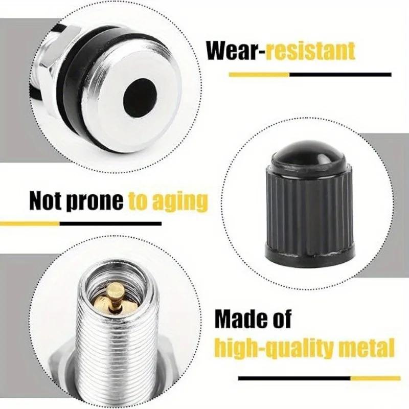 2 Pcs Car Wheel Tire Valve Cover 32mm Motorcycle Scooter Bike Tubeless Mountain Tyre Valve Dustcap