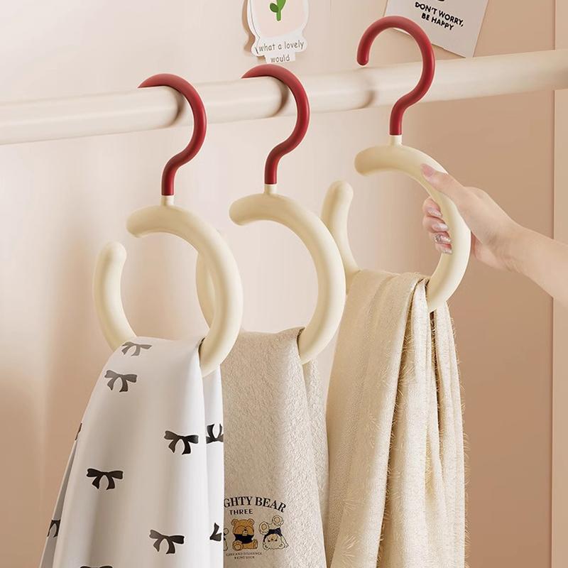 Dopamin Haken Multifunktional Drehbar Nicht Perforiert Schal Hut Tasche Aufhänger Kreisförmiger Schal Ausstellungsständer