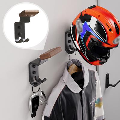 1PC Hook Decoration Durable Storage Load-bearing Capacity Fashionable Helmet Rack Hang Clothes Aluminum Alloy Hats Accessories