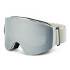 UV400 Protection Skiglasses Sport Snow Board Eyewear Oval Custom Anti Fog Glasses Googles Straps Flip up Lens Ski Goggle