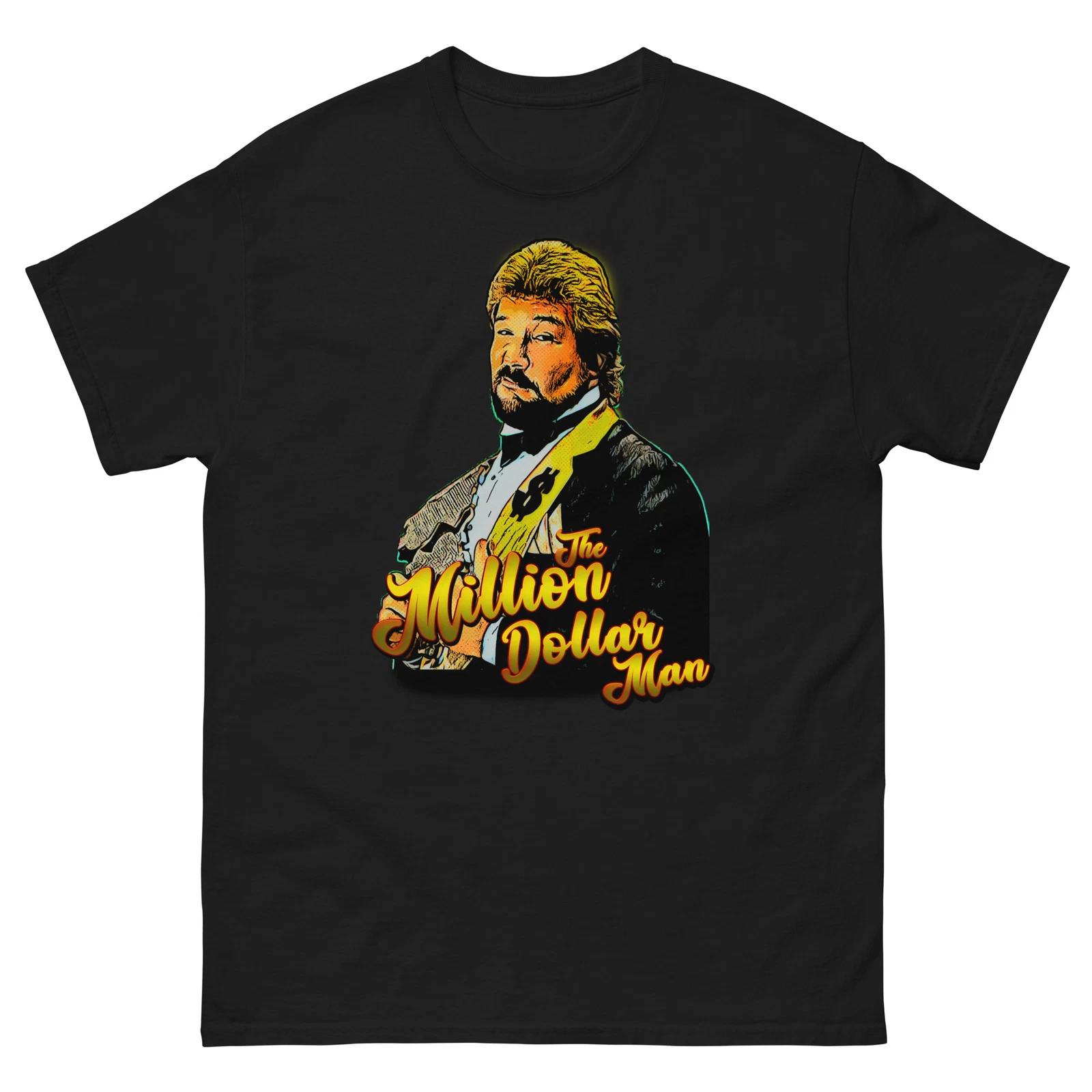 Men s and Women s T-shirts Million dollar man ted dibiase classic tee 90s Tshirt M